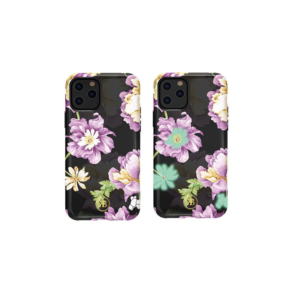 Etui Kingxbar Forest Swarovski Apple iPhone 11 Pro fioletowy