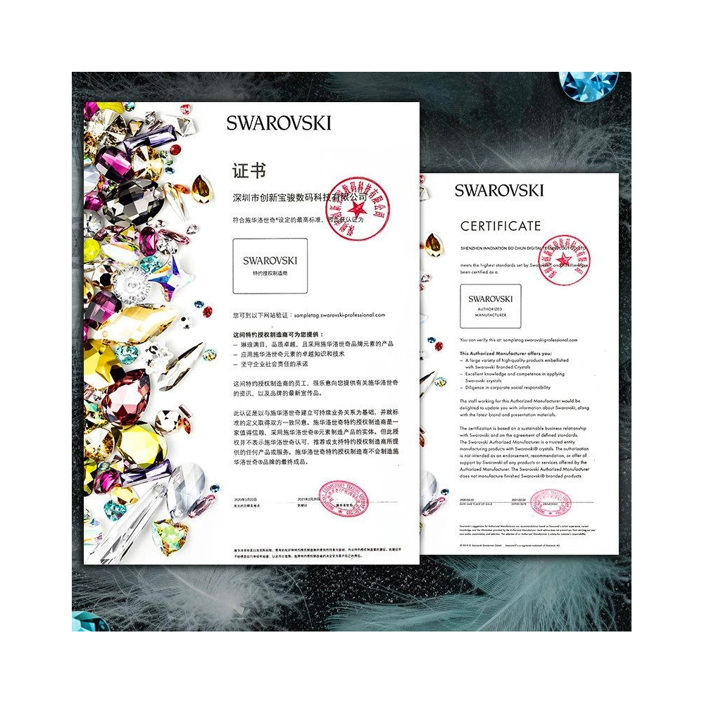 Etui Kingxbar Forest Swarovski Apple iPhone 11 Pro fioletowy