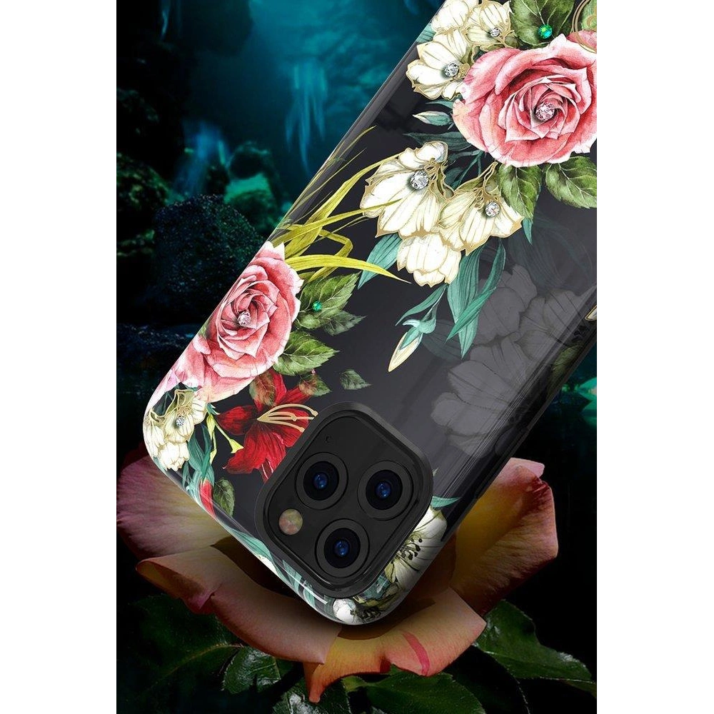 Etui Kingxbar Forest Swarovski Apple iPhone 11 Pro wielokolorowy (Feather)