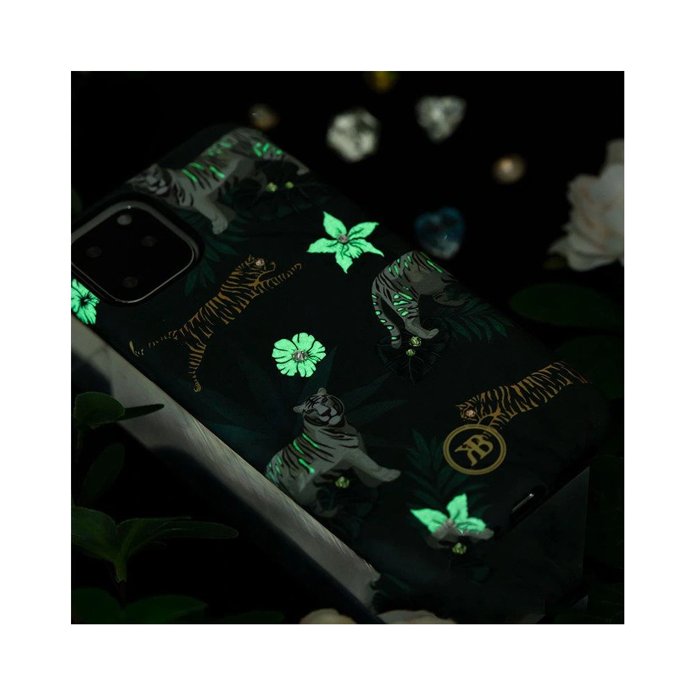 Etui Kingxbar Forest Swarovski Apple iPhone 11 Pro wielokolorowy (Feather)