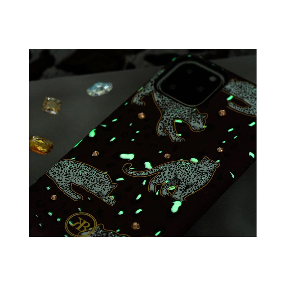 Etui Kingxbar Forest Swarovski Apple iPhone 11 Pro wielokolorowy (Feather)