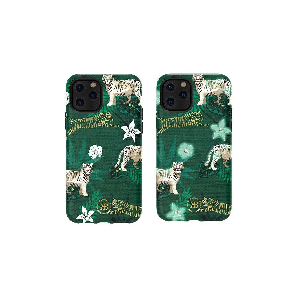 Etui Kingxbar Forest Swarovski Apple iPhone 11 Pro wielokolorowy (Tiger)
