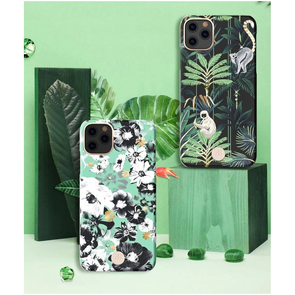 Etui Kingxbar Blossom Swarovski Apple iPhone 11 Pro wielokolorowy (Kapok)
