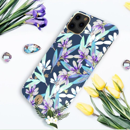 Kup Etui Kingxbar Blossom Swarovski Apple iPhone 11 Pro vícebarevné (Kapok) - KGX241 - {ean13} - Sklep Home Screen