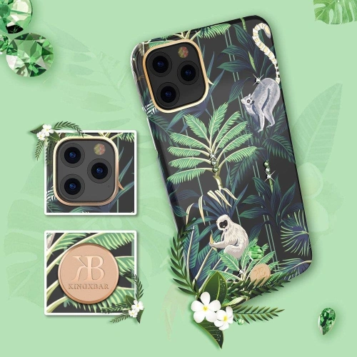 Kup Etui Kingxbar Blossom Swarovski Apple iPhone 11 Pro vícebarevné (Kapok) - KGX241 - {ean13} - Sklep Home Screen