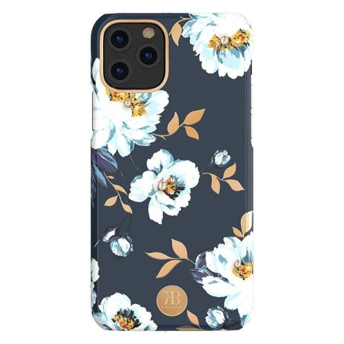 Kup Etui Kingxbar Blossom Swarovski Apple iPhone 11 Pro Max multicolor (Gardenia) - KGX245 - {ean13} - Sklep Home Screen