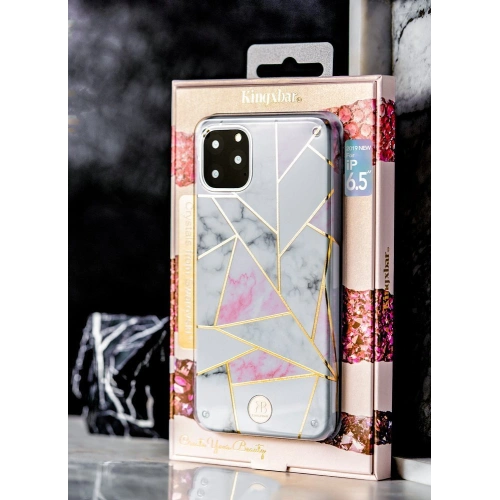 Kup Etui Kingxbar Marble Apple iPhone 11 Pro verde - KGX248 - {ean13} - Sklep Home Screen