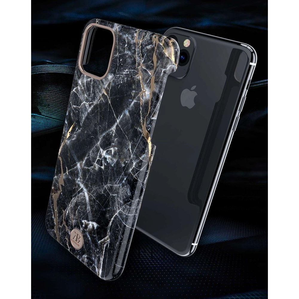 Etui Kingxbar Marble Apple iPhone 11 Pro zielony