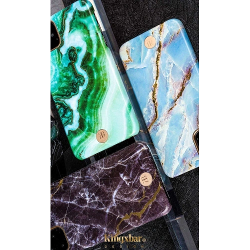 Kup Etui Kingxbar Marble Apple iPhone 11 Pro verde - KGX248 - {ean13} - Sklep Home Screen