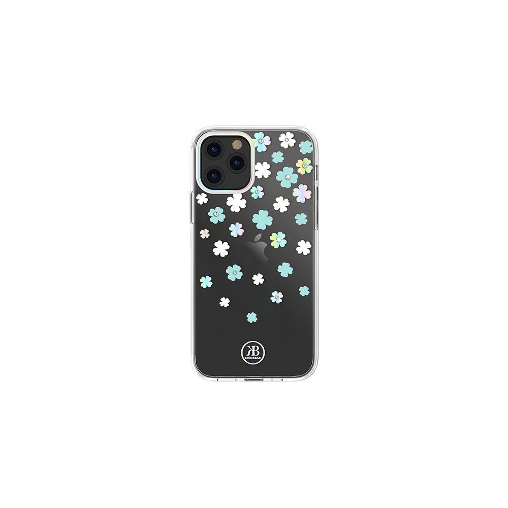 Kingxbar Lucky Swarovski Apple iPhone 12 mini clear (Clover)