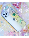 Kup Case Kingxbar Lucky Swarovski Apple iPhone 12 mini transparent (Clover) - KGX249 - {ean13} - Sklep Home Screen