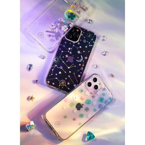 Buy Kingxbar Lucky Swarovski Apple iPhone 12 mini clear (Clover) - KGX249 - {ean13} - Home Screen Store Europe