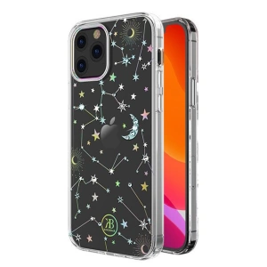Etui Kingxbar Lucky Swarovski Apple iPhone 12 mini przezroczysty (Zodiac)