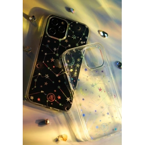 Etui Kingxbar Lucky Swarovski Apple iPhone 12 mini przezroczysty (Zodiac)