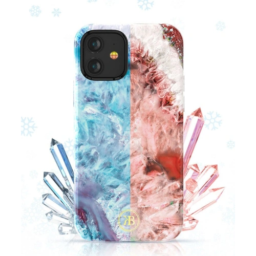 Buy Kingxbar Agate Apple iPhone 12 mini red - KGX255 - {ean13} - Home Screen Store Europe