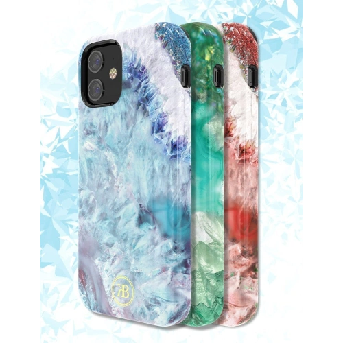 Buy Kingxbar Agate Apple iPhone 12 mini red - KGX255 - {ean13} - Home Screen Store Europe