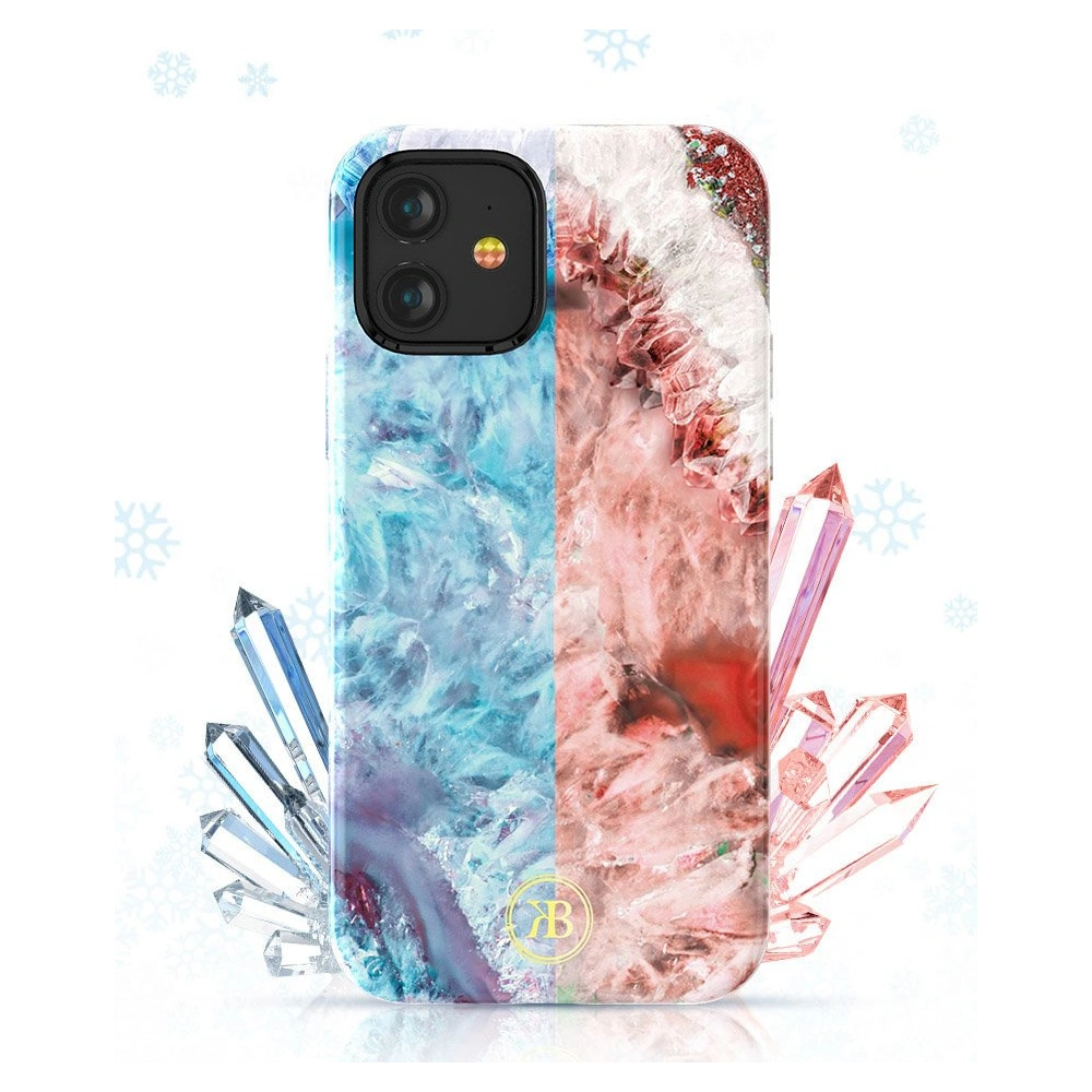 Etui Kingxbar Agate Apple iPhone 12 Pro Max zielony