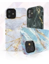 Kup Etui Kingxbar Marble Apple iPhone 12 mini bílo-modrý - KGX260 - {ean13} - Sklep Home Screen