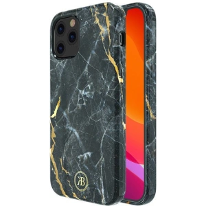 Kup Etui Kingxbar Marble Apple iPhone 12 mini czarny - KGX262 - {ean13} - Sklep Home Screen