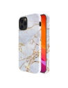 Kup Etui Kingxbar Marble Apple iPhone 12 Pro Max alb-albăstrui - KGX263 - {ean13} - Sklep Home Screen