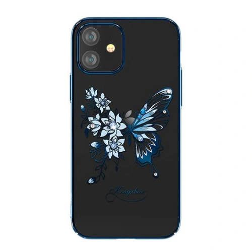 Buy Kingxbar Butterfly Swarovski Apple iPhone 12 mini blue - KGX265 - {ean13} - Home Screen Store Europe