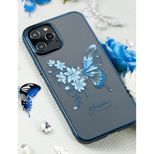 Buy Kingxbar Butterfly Swarovski Apple iPhone 12 mini blue - KGX265 - {ean13} - Home Screen Store Europe