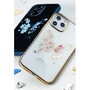 Buy Kingxbar Butterfly Swarovski Apple iPhone 12 mini blue - KGX265 - {ean13} - Home Screen Store Europe