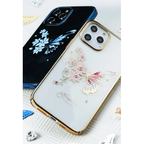 Buy Kingxbar Butterfly Swarovski Apple iPhone 12 mini blue - KGX265 - {ean13} - Home Screen Store Europe