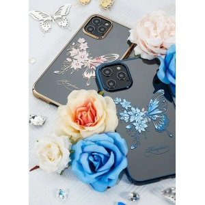 Buy Kingxbar Butterfly Swarovski Apple iPhone 12 mini blue - KGX265 - {ean13} - Home Screen Store Europe