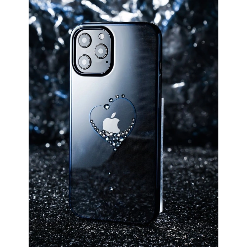 Buy Kingxbar Wish Swarovski Apple iPhone 12 Pro Max blue - KGX269 - {ean13} - Home Screen Store Europe