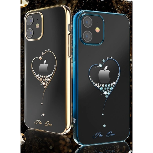 Kup Etui Kingxbar Wish Swarovski Apple iPhone 12 Pro Max fekete - KGX271 - {ean13} - Sklep Home Screen