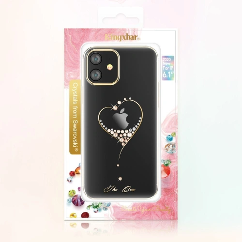 Kup Etui Kingxbar Wish Swarovski Apple iPhone 12 Pro Max fekete - KGX271 - {ean13} - Sklep Home Screen