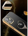 Kup Etui Kingxbar Wish Swarovski Apple iPhone 12 Pro Max fekete - KGX271 - {ean13} - Sklep Home Screen