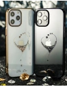 Kup Etui Kingxbar Wish Swarovski Apple iPhone 12 Pro Max fekete - KGX271 - {ean13} - Sklep Home Screen