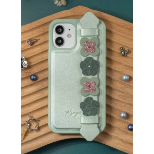 Buy Kingxbar Sweet Swarovski Apple iPhone 12 mini green - KGX272 - {ean13} - Home Screen Store Europe
