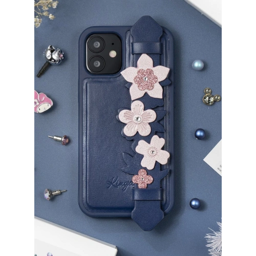 Buy Kingxbar Sweet Swarovski Apple iPhone 12 mini blue - KGX273 - {ean13} - Home Screen Store Europe