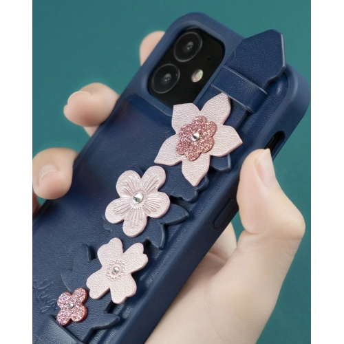 Kup Case Kingxbar Sweet Swarovski Apple iPhone 12 mini schwarz - KGX274 - {ean13} - Sklep Home Screen