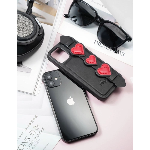 Kup Case Kingxbar Sweet Swarovski Apple iPhone 12 mini schwarz - KGX274 - {ean13} - Sklep Home Screen