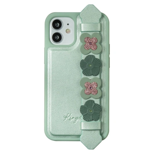 Kup Etui Kingxbar Sweet Swarovski Apple iPhone 12 Pro Max verde - KGX278 - {ean13} - Sklep Home Screen