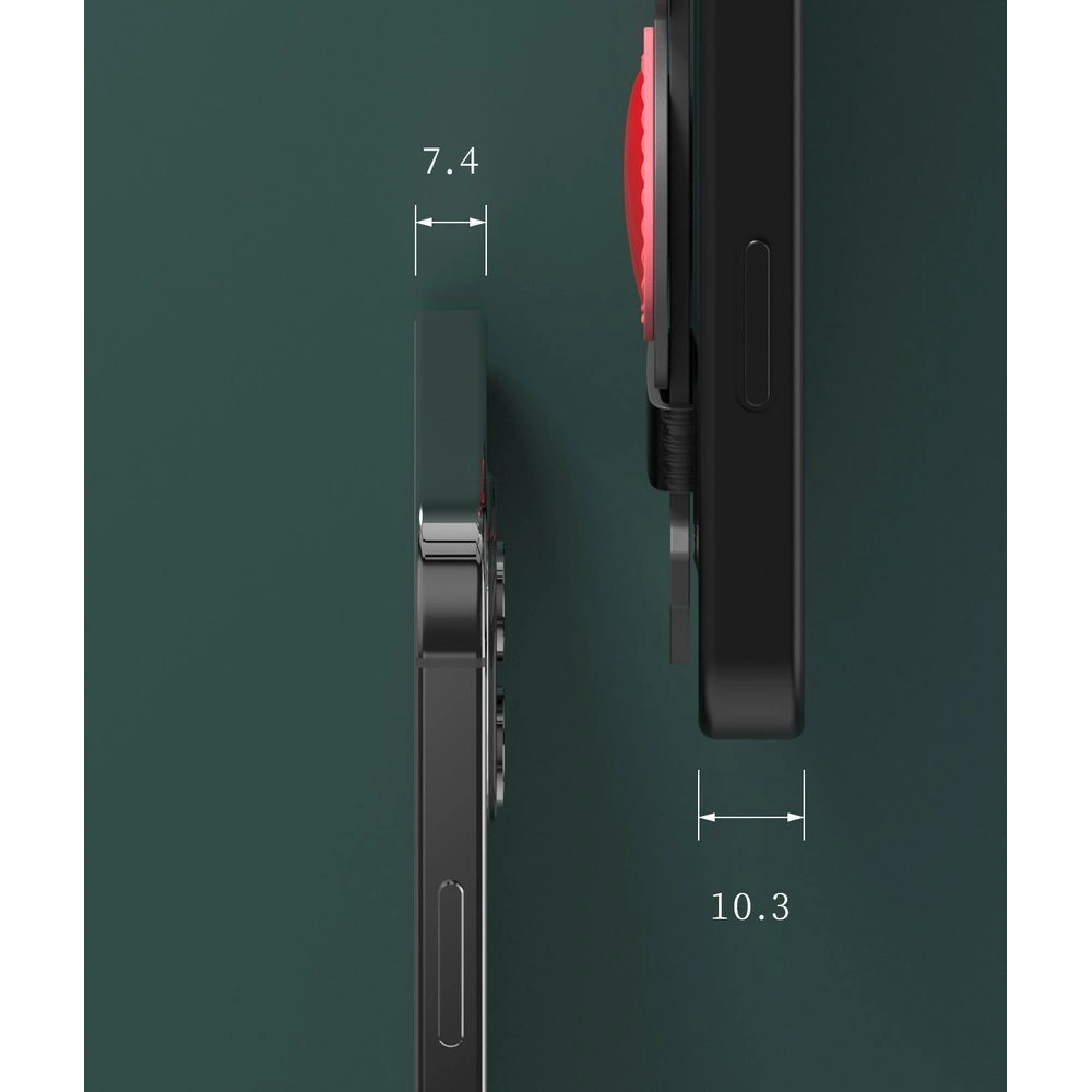 Etui Kingxbar Sweet Swarovski Apple iPhone 12 Pro Max niebieski