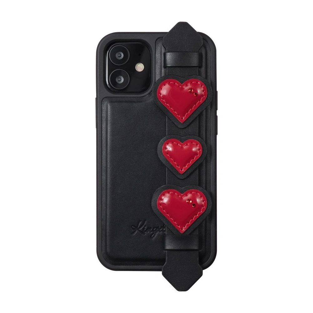 Etui Kingxbar Sweet Swarovski Apple iPhone 12 Pro Max czarny