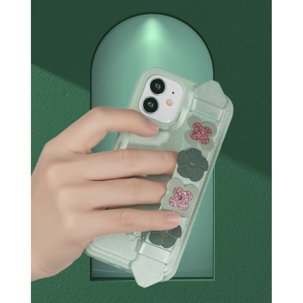 Etui Kingxbar Sweet Swarovski Apple iPhone 12 Pro Max czarny