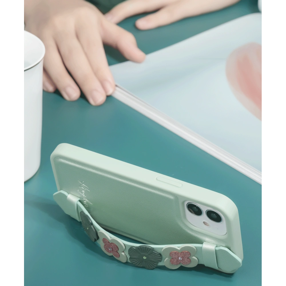 Etui Kingxbar Sweet Swarovski Apple iPhone 12 Pro Max czarny