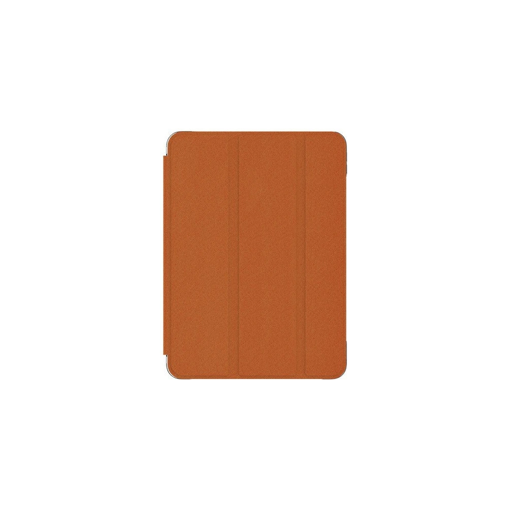 Etui Kingxbar Business Apple iPad Air 10.9 2020/2022 (4. i 5. generacji) / iPad Air 11 2024 (6. generacji) pomarańczowy