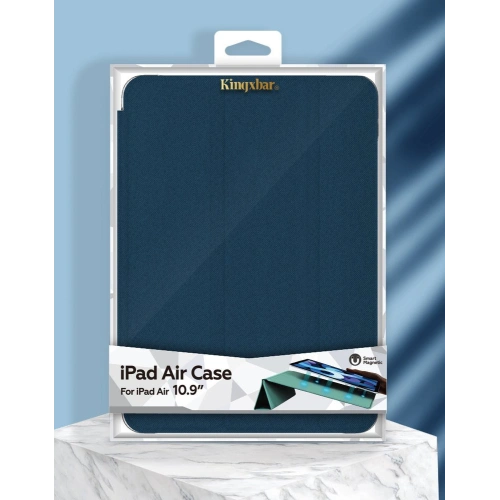Kup Etui Kingxbar Business Apple iPad Air 10.9 2020/2022 (4. i 5. generacji) / iPad Air 11 2024 (6. generacji) pomarańczowy - KGX281 - {ean13} - Sklep Home Screen