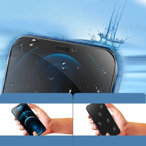 Kup Sticlă securizată Kingxbar 2.5D Sticlă Temperată Apple iPhone 12 mini negru (compatibil cu carcase) - KGX282 - {ean13} - Sklep Home Screen