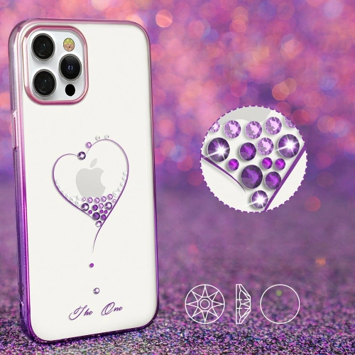Kup Etui Kingxbar Wish Swarovski Apple iPhone 12 Pro Max rozie - KGX283 - {ean13} - Sklep Home Screen