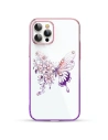 Kup Etui Kingxbar Butterfly Swarovski Apple iPhone 12 Pro Max rózsaszín - KGX284 - {ean13} - Sklep Home Screen