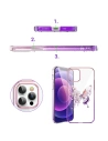 Kup Case Kingxbar Butterfly Swarovski Apple iPhone 12 Pro Max rosa - KGX284 - {ean13} - Sklep Home Screen