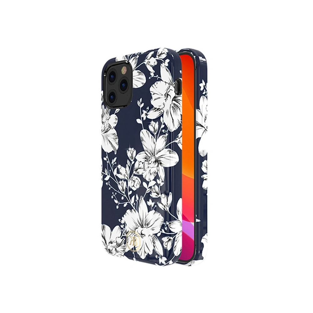Etui Kingxbar Blossom Swarovski Apple iPhone 12 Pro Max wielokolorowy (Lily)